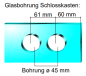 Preview: Glastürschloss GTS 20 Komplett - Set