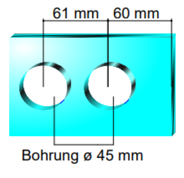Schlossgegenkasten GK 20