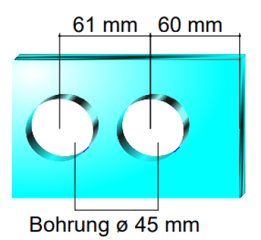 Schlossgegenkasten GK 40