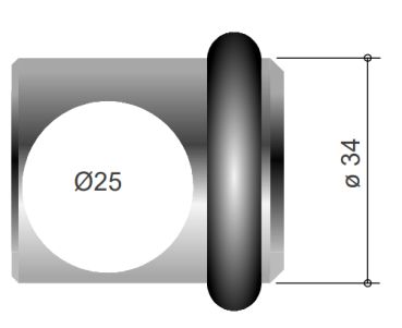 Türstopper Edelstahl